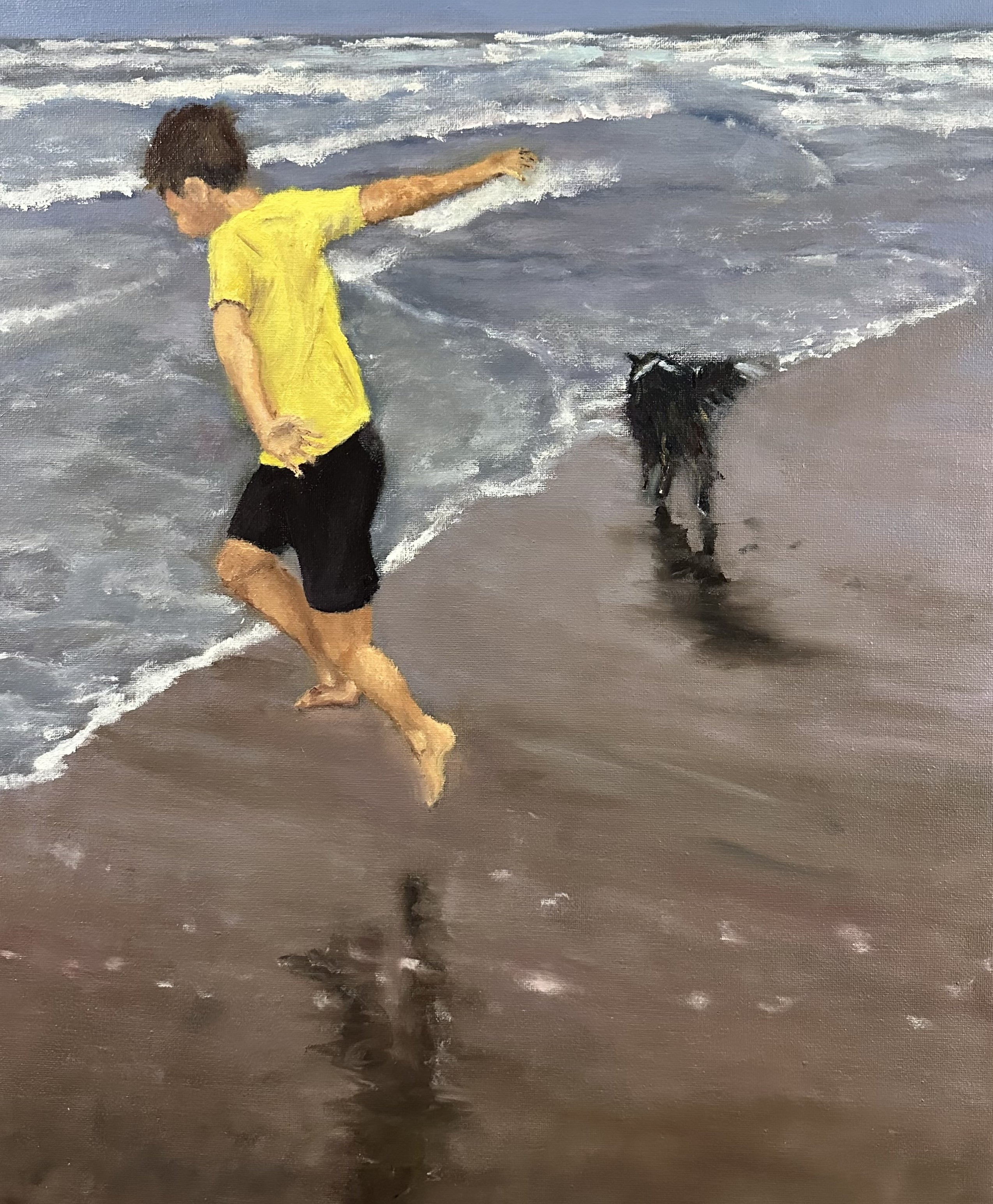 Funston - original oil painting by Chris Blaylock
