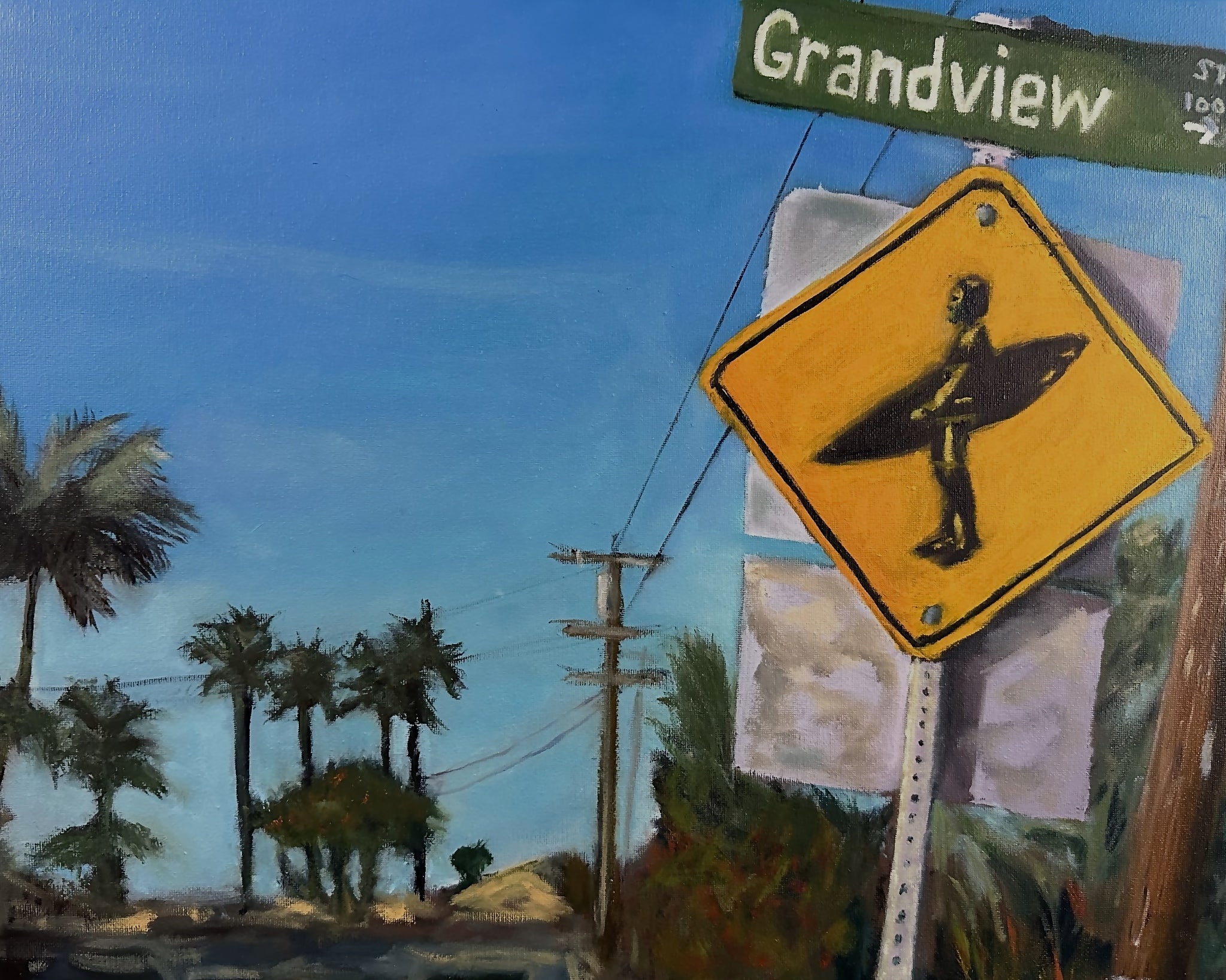 Grandview - original oil painting by Chris Blaylock