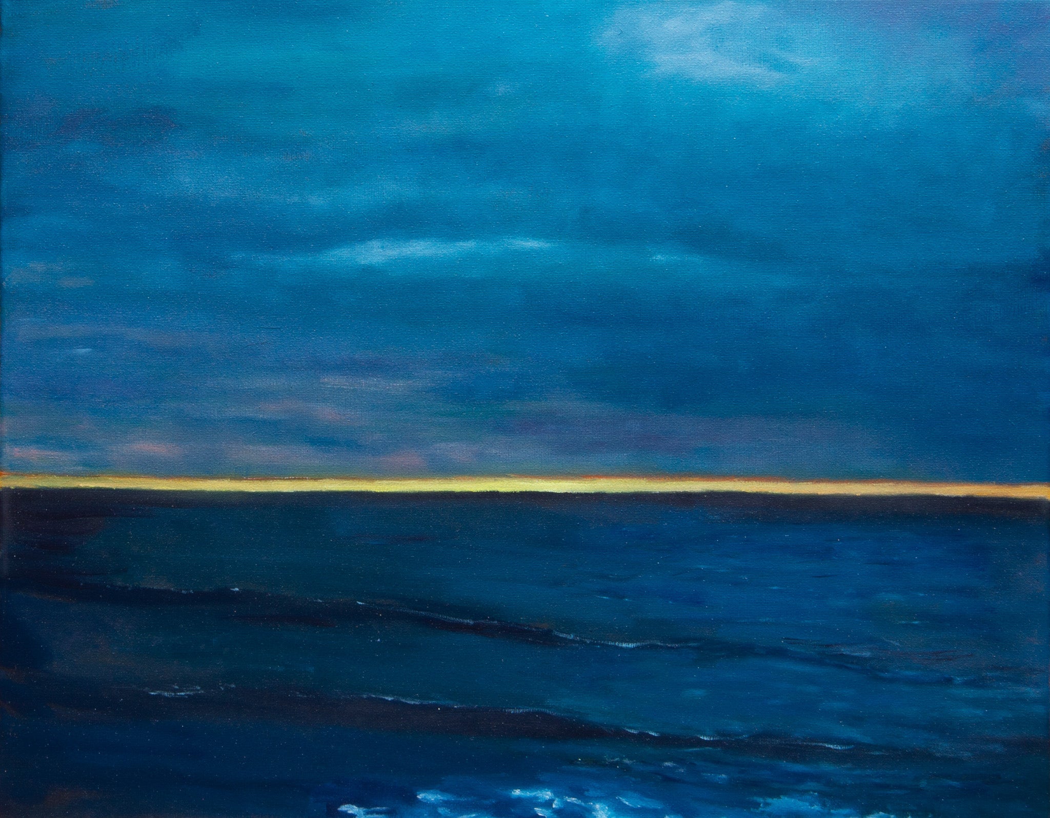 SoCal Sunset - original oil painting by Chris Blaylock